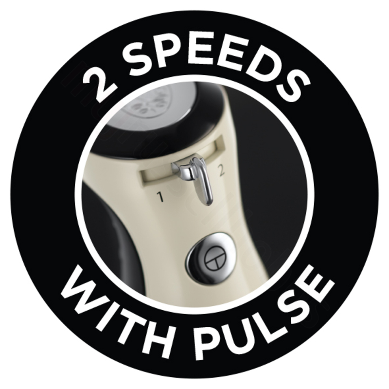 Russell Hobbs Tyčový mixér Retro Vintage Cream